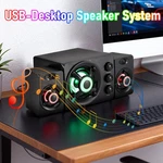 Usb Wired Computer Speakers System Stereo Bass Surround 3.5MM For Desktop Laptop. Fixed Price $23.99.