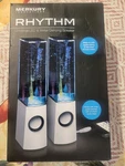 Merkury Innovations Rhythm Universal Led Water Dancing Speaker Usb 3.5MM. Fixed Price $100.00.
