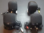 Logitech Z-640 Computer System Satellite Speakers Lot Of. Fixed Price $19.99.