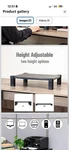 Mind Reader Monitor Stand Laptop Riser Desktop Organizer. Fixed Price $17.99.