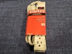 Power Strip Staples 6 Outlet Surge Protector W/ 3 Ft Cord New 2X. Fixed Price $12.19.