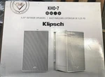 New Klipsch KHO-7 Weatherproof Indoor Outdoor High Performance Pair Speakers. Fixed Price $225.00.