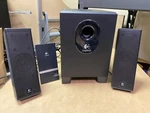 Logitech Cyber Acoustics CA-3072 Powered Speaker System, Pre-owned. Fixed Price $20.00.