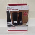 Vivitar 2.0 Channel Wired Pc Desktop Speaker System Black Magnetically Shielded. Fixed Price $19.99.
