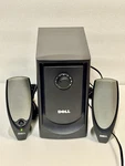 Dell A425 Zylux Multimedia Computer Speaker System W/ Powered Subwoofer - Tested. Fixed Price $34.99.