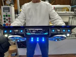 Golfcart Utv Tractor Universal Empty Console Housing No Stereo Radio Speakers. Fixed Price $119.00.