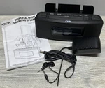 Dok CR18 Universal Multi Charging Speaker Fm Alarm Clock Usb Aux Dock Radio. Fixed Price $19.99.