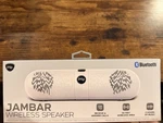 Ihip Jambar Wireless Bluetooth Speaker -white-sealed Box New 30 Ft Range 2 Hour. Fixed Price $25.00.