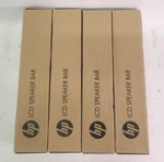 Lot Of 4 Hp Lcd Speaker Bars NQ576AT. Fixed Price $59.99.