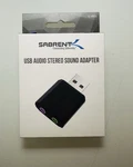 Sabrent Usb Audio External Stereo Sound Adapter For Windows & Mac Plug And Play. Fixed Price $9.95.