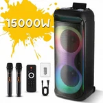 12'' Dual Portable Bluetooth Speaker Subwoofer Fm Heavy Bass Sound Karaoke W/mic. Fixed Price $179.99.