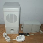 Midiland MLI-450 Subwoofer 3 Piece Sound System Complete W/adapter & Aux Cable. Fixed Price $39.99.