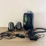 Altec Lansing XA3021 Theater Sound System Remote Satellite Speakers Complete. Fixed Price $101.50.