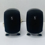 Logitech Thx Pair Certified Speakers Pc Home Theater 900201-0151A Vtg. Fixed Price $38.00.