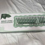 Ijoy Wave Sync Wireless Battery Powered Keyboard Mint Green. Fixed Price $10.44.