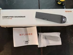 Nylavee Computer Soundbar SK100 Black Gaming Bluetooth 5.0 Speaker. Fixed Price $22.99.