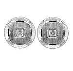 Pair Of AQ6CXS Lanzar 400 Watts Max Power 6.5'' 2-WAY Marine Speakers (silver). Fixed Price $55.99.
