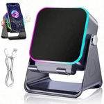 Rgb Wireless Induction Speaker 5 1 Bluetooth Phone Stand Usb Charger. Fixed Price $16.65.