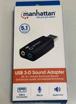 Manhattan Usb-a To 3.5 Mm Audio Adapter (150859). Fixed Price $10.00.