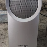 Bose Companion 2.0 Channel Wired Computer Speakers Silver Volume Control. Fixed Price $49.98.