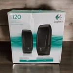 Logitech S-120 2.0 Channel Speakers New. Fixed Price $25.59.