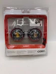 Coby Compact MP3 Stereo Speaker System CSMP16NIB. Fixed Price $12.99.