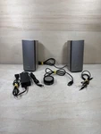 Bose Companion 20 Multimedia Computer Speaker System Silver, Wires, Pod - Tested. Fixed Price $195.49.