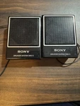 Sony SRS-3 Portable Mini Stereo Speaker System 3.5 Mm Jack Vintage. Fixed Price $20.00.