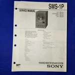Sony SMS-1P Service Manual Original Paper Oem Repair Guide Usa. Fixed Price $42.75.