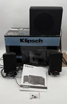 Klipsch Promedia 2.1 Thx Premium Computer Desktop Speaker System W/ Subwoofer. Fixed Price $149.97.