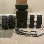 Logitech X-540 5.1 Surround Sound Speakers Subwoofer Satellite. Fixed Price $69.99.