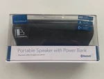 Insignia Portable Bluetooth Speaker With Power Bank NS-SPBTBRICK2-BK Black New*. Fixed Price $26.95.