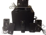 Logitech Z-5450 Digital 5.1 Surround Sound System Speakers Set Black W/remote. Fixed Price $159.99.